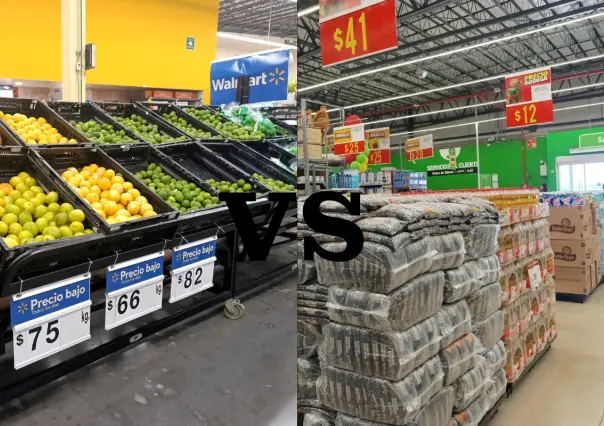 Bodega Aurrerá vs Walmart en la canasta básica