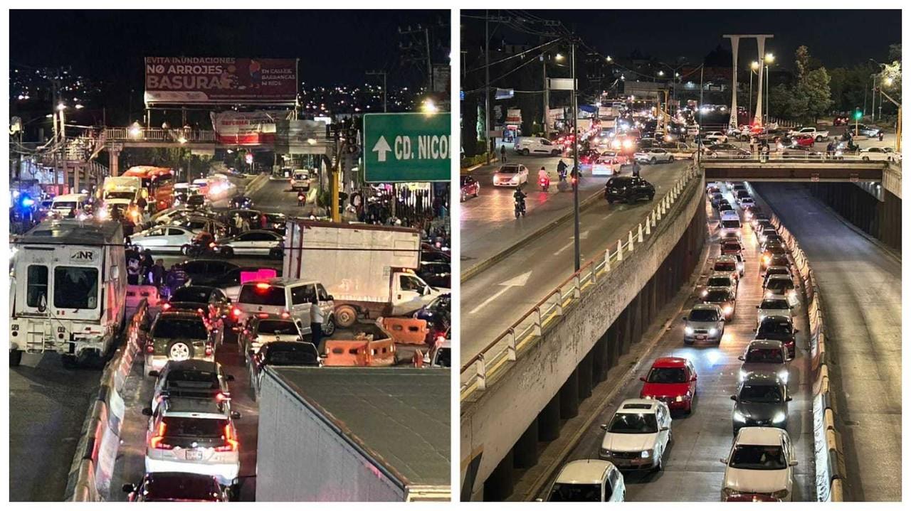 Los taxistas por aplicación exigen justicia y la reaprehensión de los presuntos responsables de la muerte de uno de sus compañeros. Foto: Especial