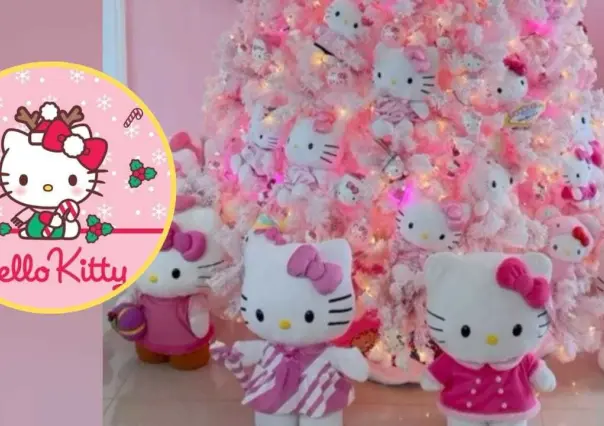 Navidad rosa, la tendencia que se acerca con Hello Kitty