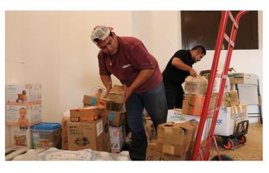 La Uady pone a disposición cuatro centros de acopio tras el paso de Milton