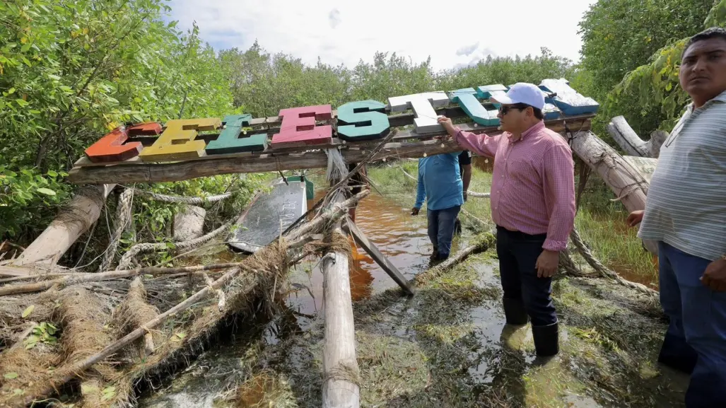 Inicia en Celestún la iniciativa Echémosle Montón del gobierno del estado