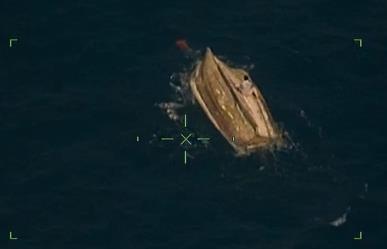 Marina localiza a pescador desaparecido por huracán Milton
