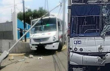 Quitarán la licencia a choferes de transporte público si chocan