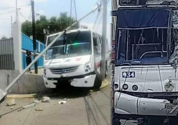 Quitarán la licencia a choferes de transporte público si chocan