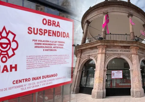 ¿Por qué suspendieron obras del kiosco de Plaza de Armas? Esto dice el INAH