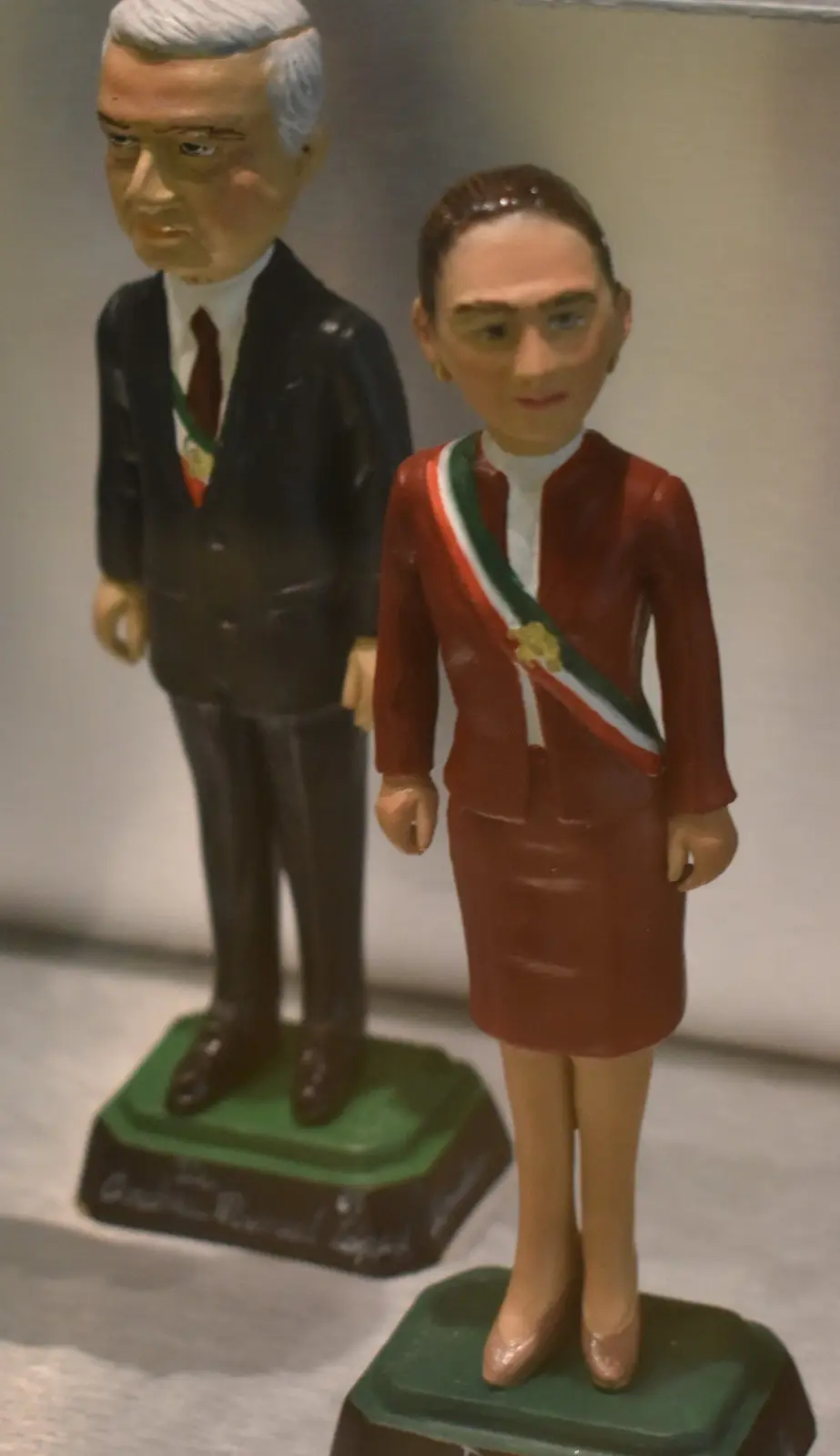 Claudia Sheinbaum es parte de la colección de Presidentes Taller Núñez Panduro