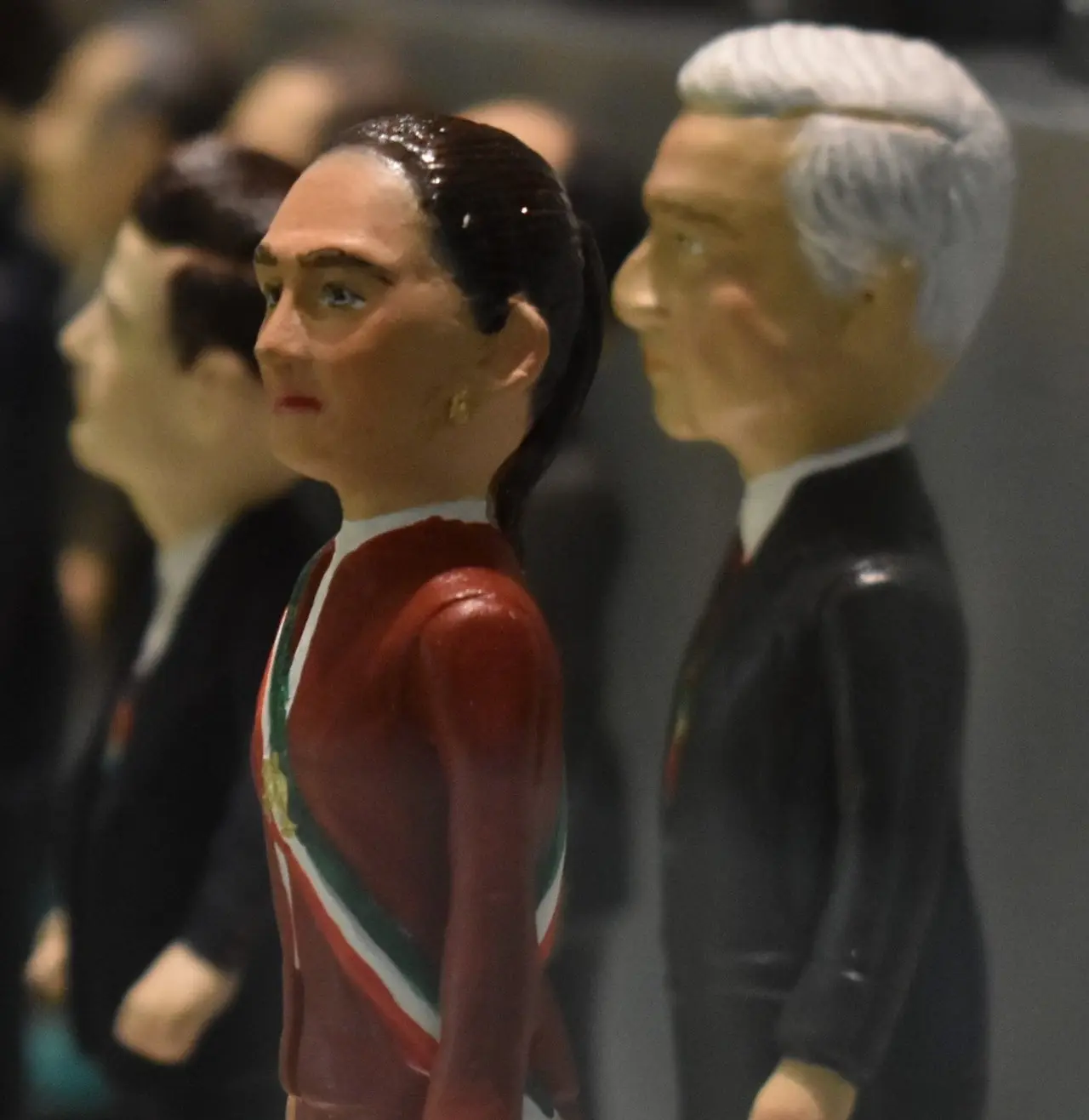 Claudia Sheinbaum es parte de la colección de Presidentes Taller Núñez Panduro
