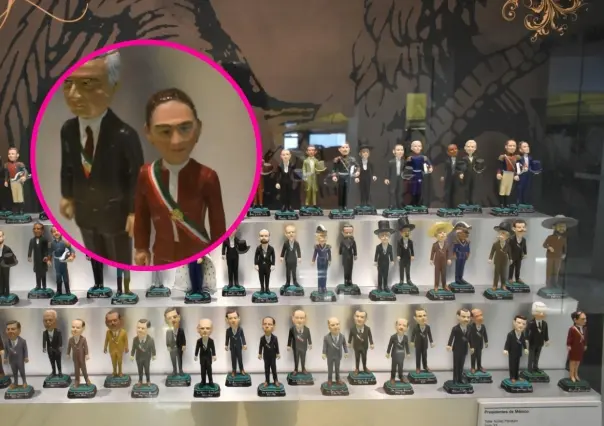 Claudia Sheinbaum es parte de la colección de Presidentes Taller Núñez Panduro