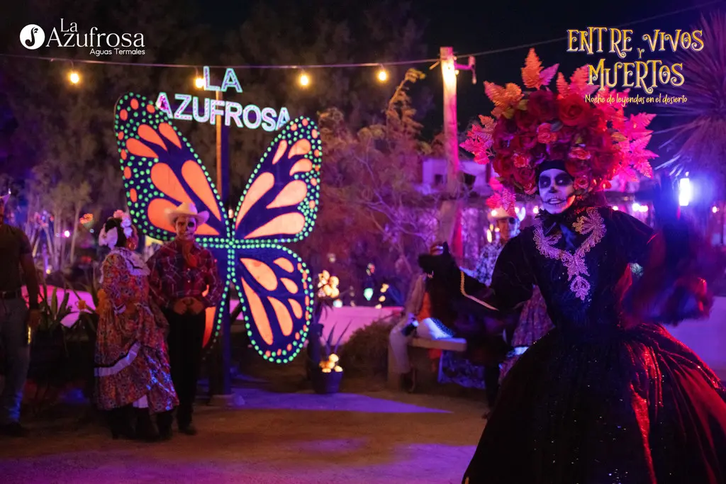 Realizan festival de día de muertos en Ramos. Foto de La Azufrosa.