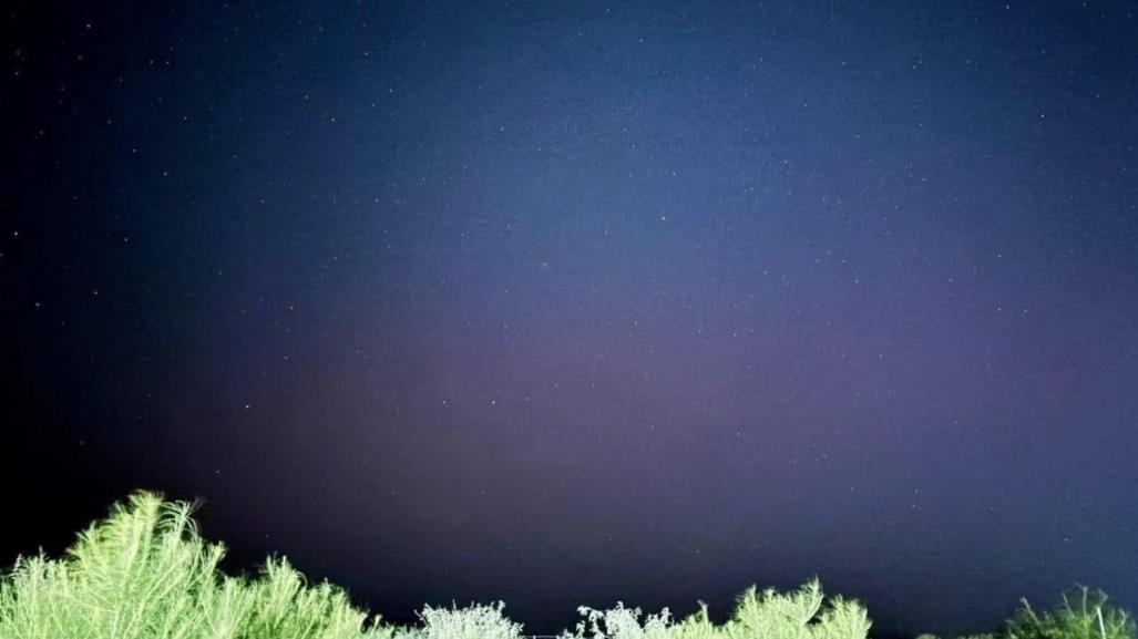 Así se vio la aurora boreal desde Durango en este octubre