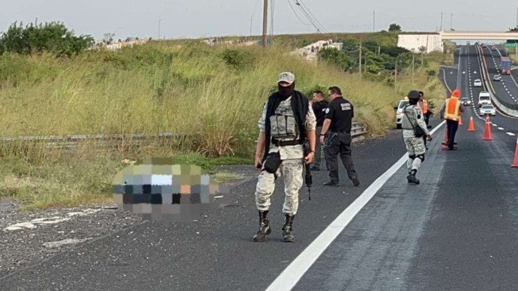 Dejan cabezas humanas tiradas a pie de carretera federal Cardel-Veracruz