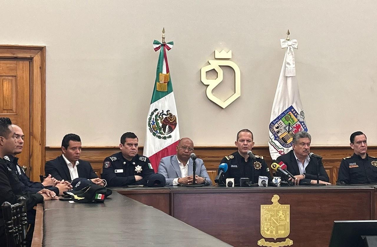 Secretarios y funcionarios de seguridad en la Mesa de Construcción de Paz. Foto: Rosy Sandoval.