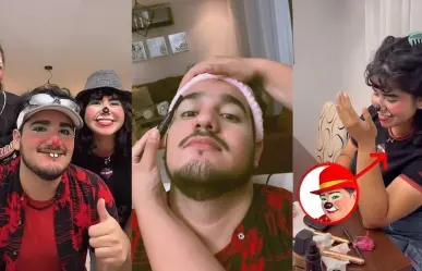 Grupo de amigos se disfraza de Los Payasonicos y se viralizan en Tiktok