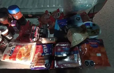 Roban tienda de autoservicio y los detienen en Apodaca