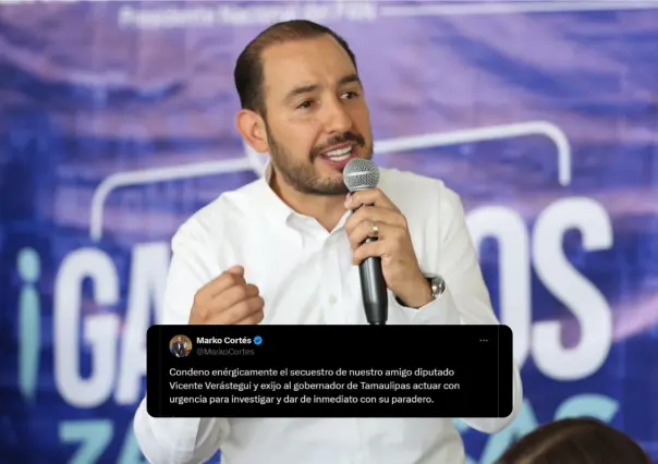 Marko Cortés exige actuar con urgencia ante secuestro de Vicente Verástegui