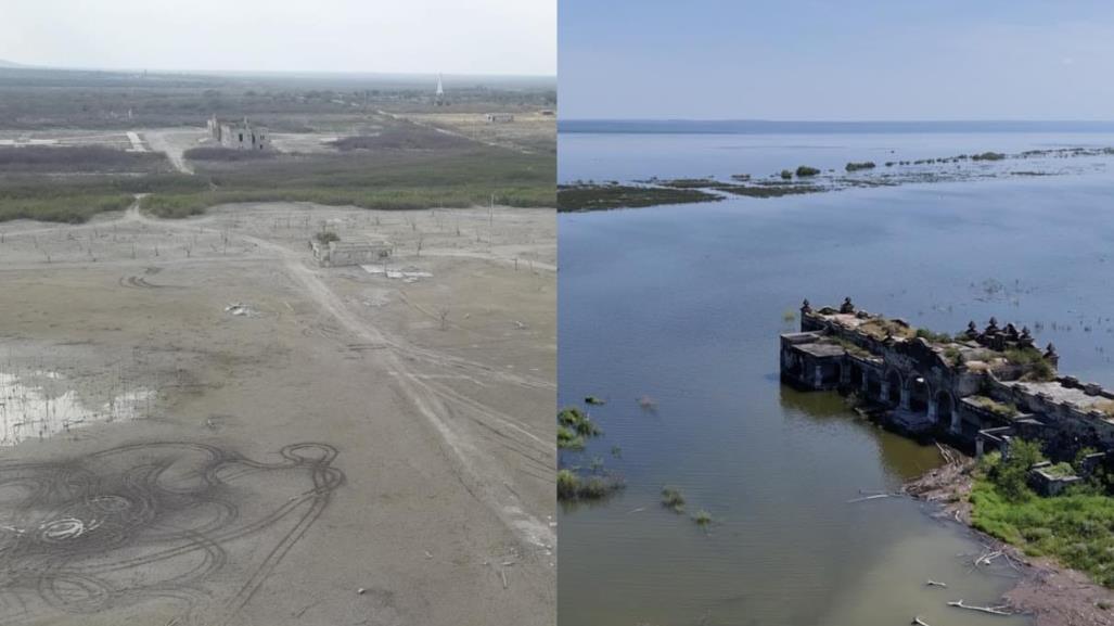 Presa Vicente Guerrero: antes y después del Huracán Alberto