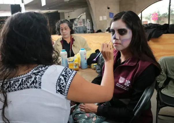 ¡Maquillaje de horror! Aprende técnicas para Halloween en PILARES CDMX