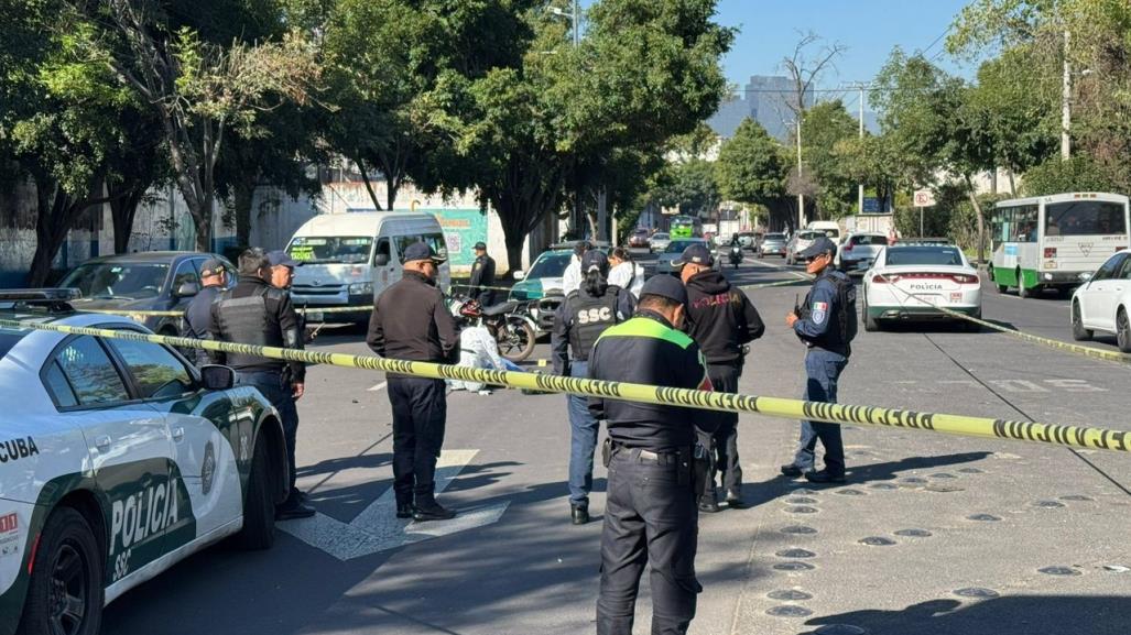 Muere motociclista tras ser embestido por camión en alcaldía Miguel Hidalgo