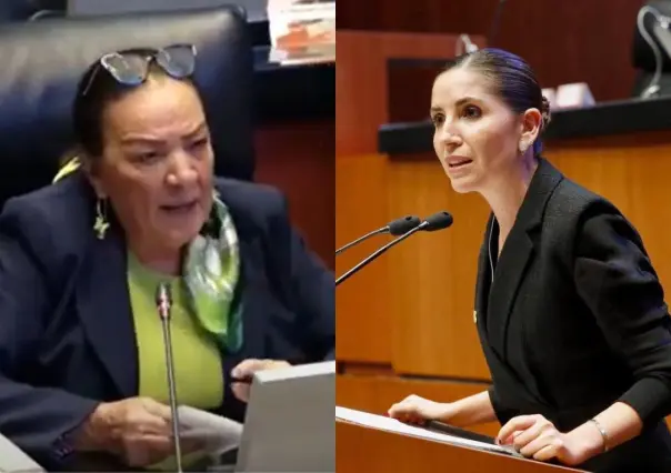 (VIDEO) Así fue el pleito entre Lucía Trasviña y Susana Zatarain en el Senado