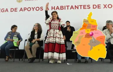 Clara Brugada encabeza entrega de apoyos a habitantes de Xochimilco