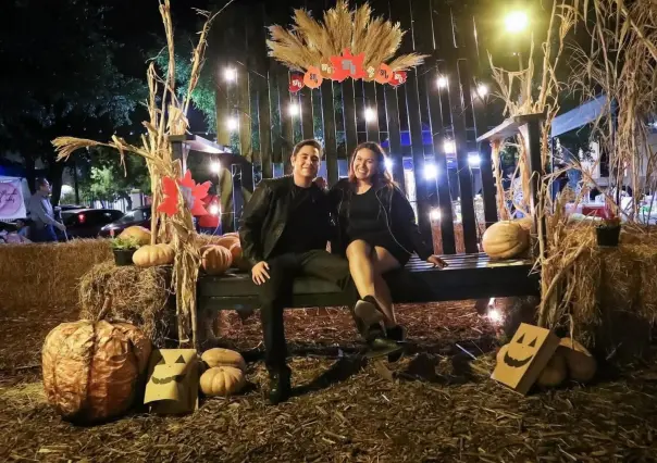 San Nicolás celebra el otoño con sets fotográficos