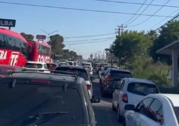 Caos vehicular en carretera Nacional tras accidente de tráiler