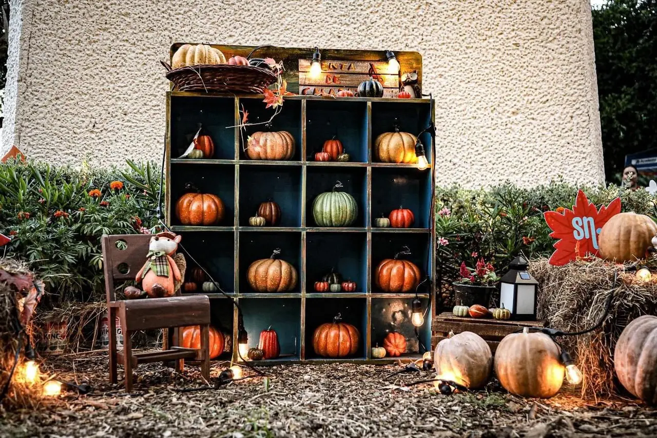 San Nicolás celebra el otoño con sets fotográficos