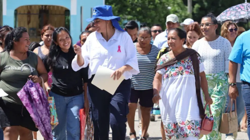 Alcaldesa de Mérida llega a comisarías del sur para escuchar demandas urgentes