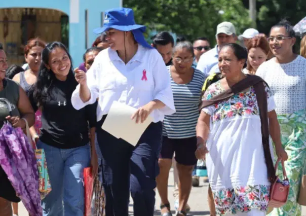 Alcaldesa de Mérida llega a comisarías del sur para escuchar demandas urgentes