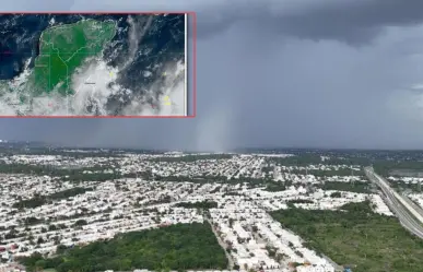 Pronostico de lluvias este domingo 13 de octubre en Yucatán por onda tropical