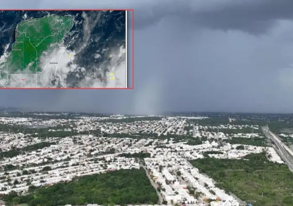 Pronostico de lluvias este domingo 13 de octubre en Yucatán por onda tropical