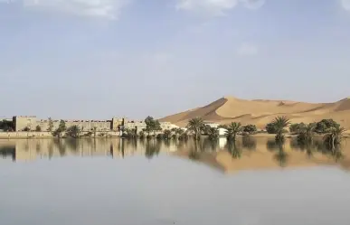 ¿El desierto del Sahara inundado? Así luce tras fuertes lluvias | IMAGÉNES