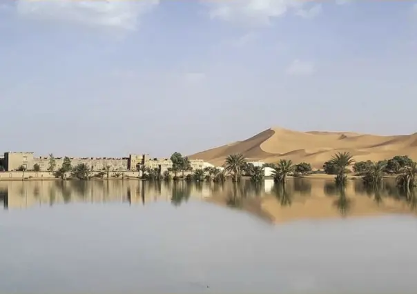 ¿El desierto del Sahara inundado? Así luce tras fuertes lluvias | IMAGÉNES