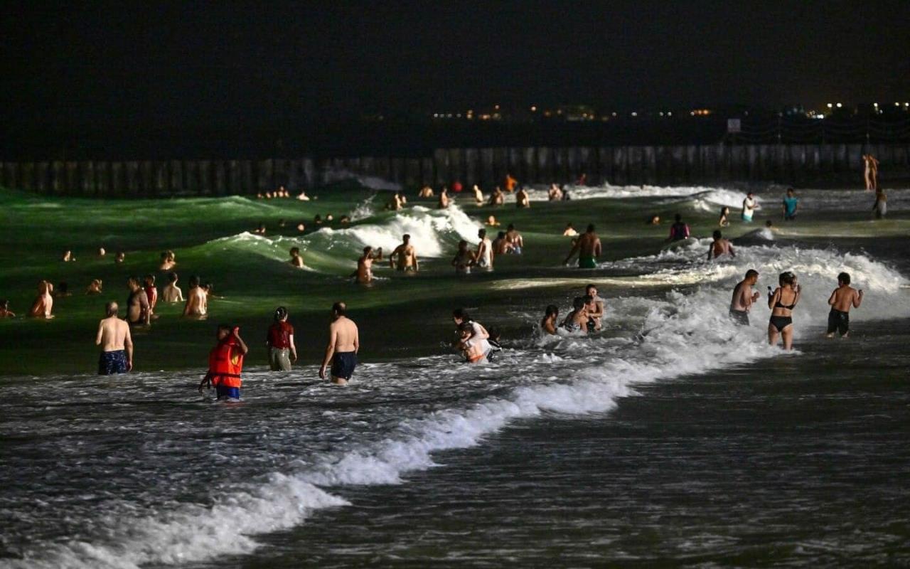 Así disfrutan los turistas en Dubái. Foto: redes