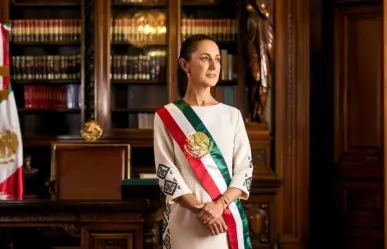 Claudia Sheinbaum presenta su fotografía oficial como Presidenta de México