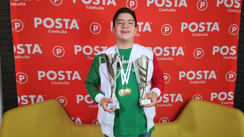 Coahuilense Julio Pachicano gana el primer lugar en el Cup World Pass Italia