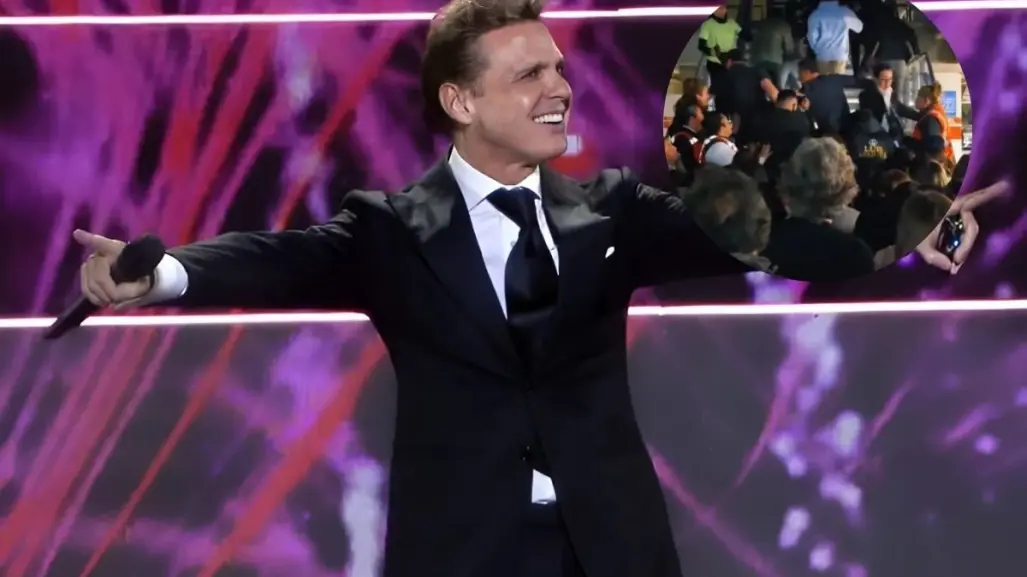 Luis Miguel desata furor al salir en helicóptero de la Arena CDMX | VIDEO