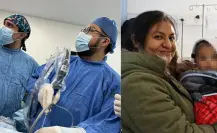 Médicos de la T1 en Mérida salvan la vida a un bébé con piedras en los riñones