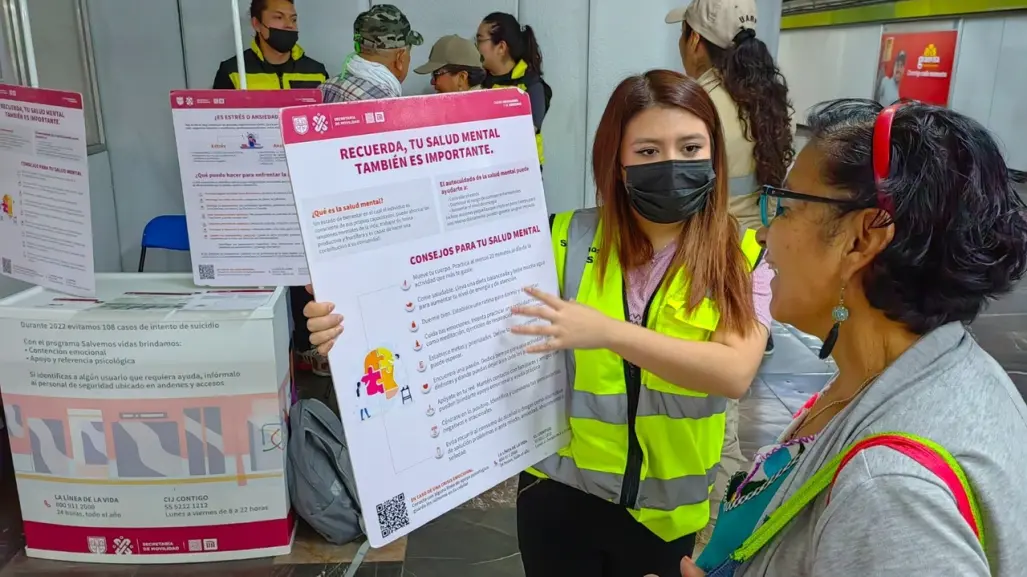 Salvemos Vidas: Metro dará atención psicoeducativa en tres Líneas