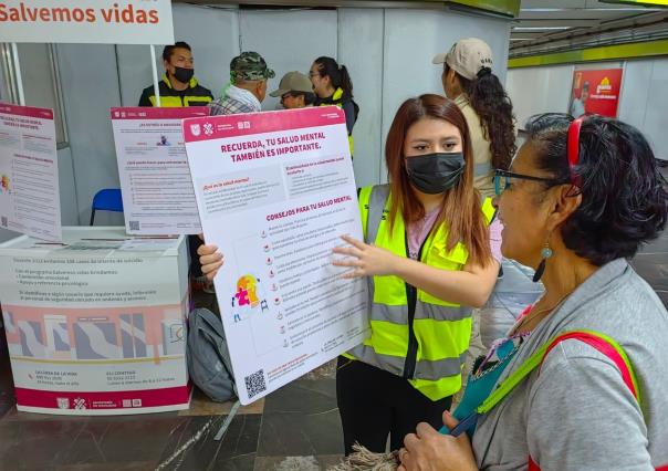 Salvemos Vidas: Metro dará atención psicoeducativa en tres Líneas