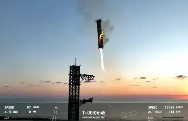 Starship de SpaceX hace historia con su primer aterrizaje controlado