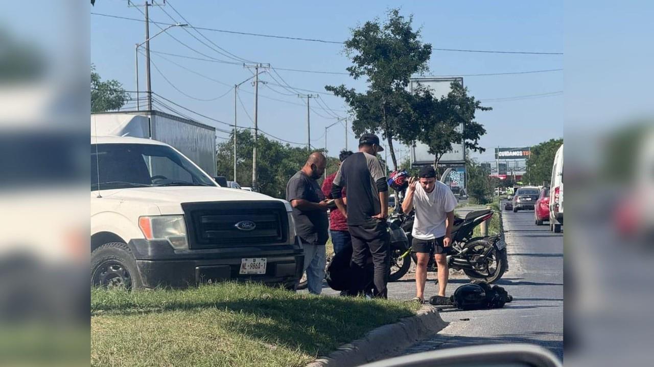 Muere mujer motociclista tras estrellarse con camión en Guadalupe