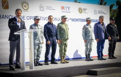 Adrián de la Garza pone en marcha el operativo Monterrey Seguro