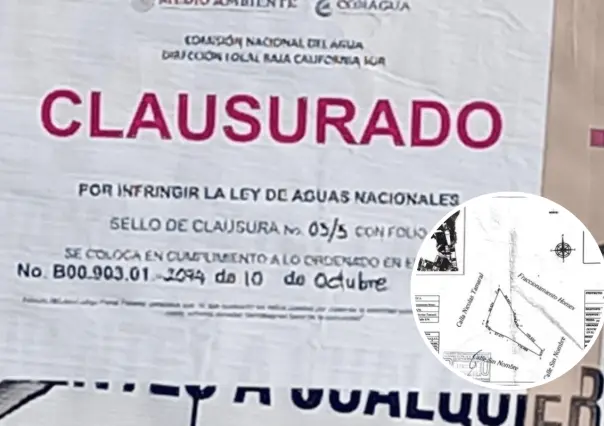 Conagua clausura predio en Cabo San Lucas:  ejidatarios y tianguis en conflicto