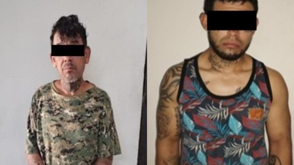 Detienen a dos por extorsión y les hallan droga y un arma en Santa Catarina