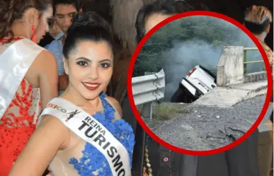 Exreina de belleza es la víctima de accidente carretero en Sabinas Hidalgo