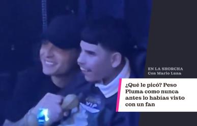 ¿Qué le picó? Peso Pluma como nunca antes lo habías visto con un fan (VIDEO).