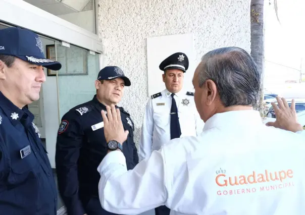 ¡Heroísmo en Guadalupe! Alcalde reconoce a 10 policías por acciones memorables