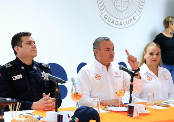 Gabinete y Cabildo de Guadalupe cierran filas por la Seguridad
