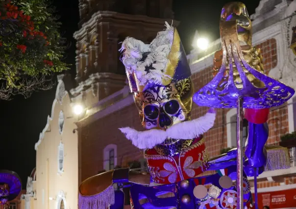 Valle de las Catrinas de Atlixco inicia con una polémica figura de Porfirio Díaz